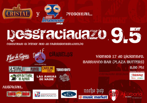 Chabelos Desgraciadazo Nunca Seremos Musicos Giovanni Ciccia Sergio Galliani